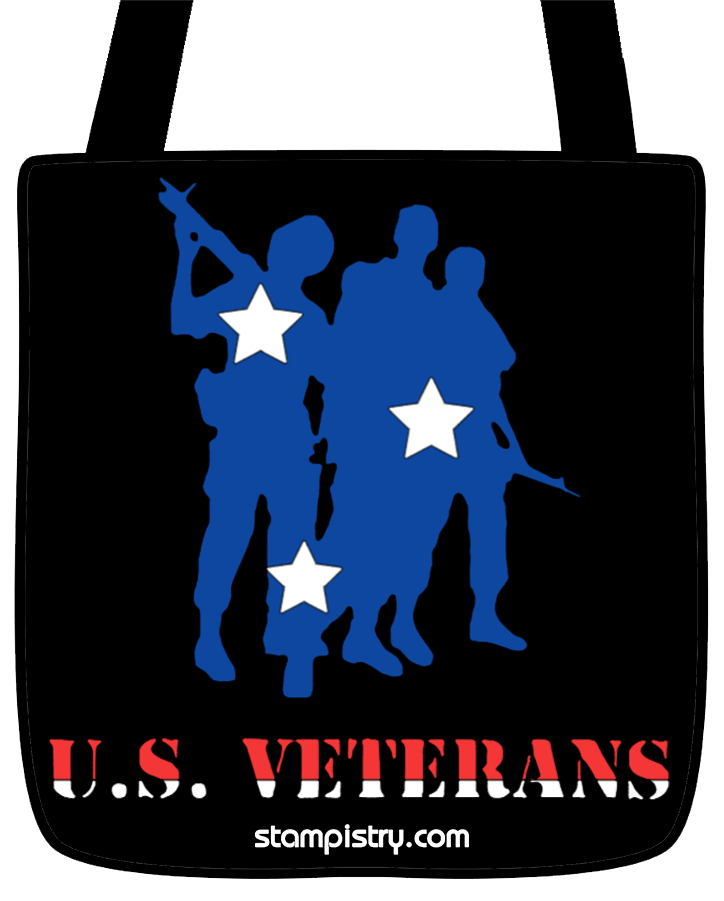 U.S. Veterans Tote Bag