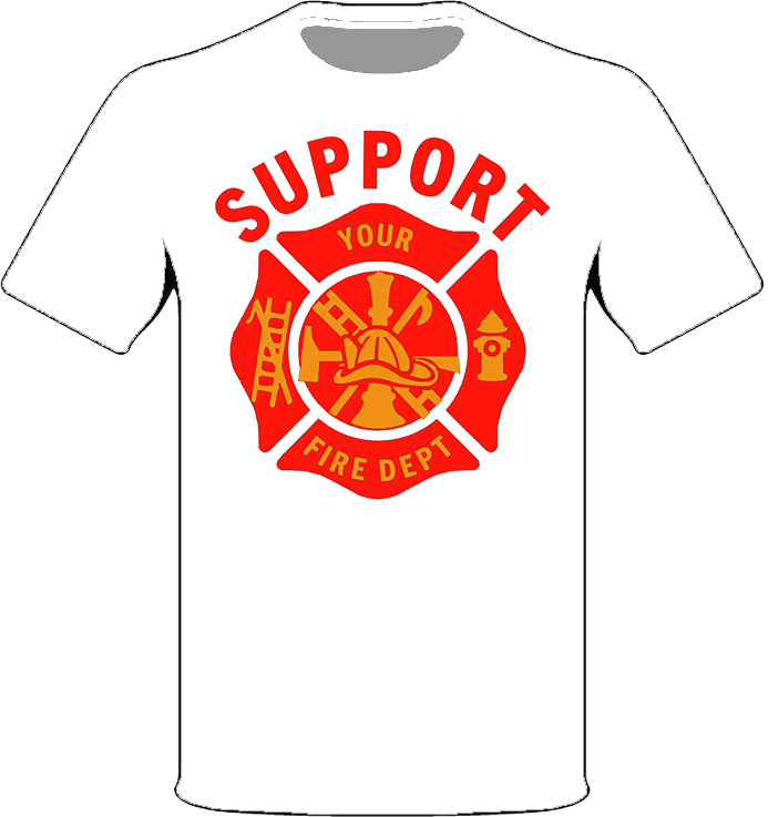 Support Fire Dept T-Shirt