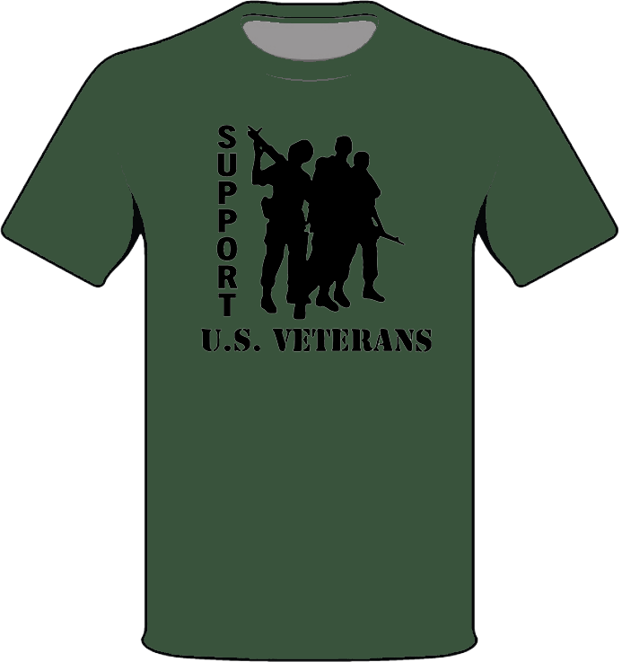 Support U.S. Veterans T-Shirt