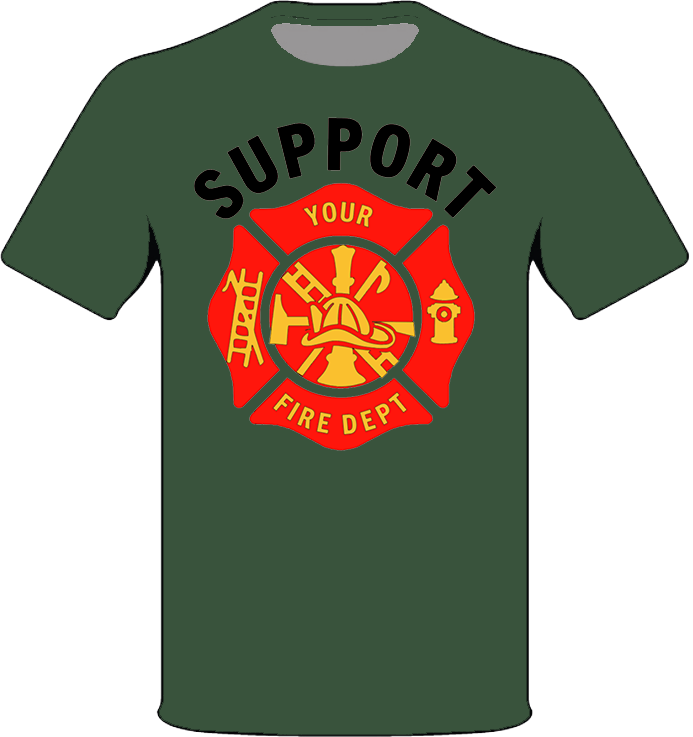Support Fire Dept T-Shirt
