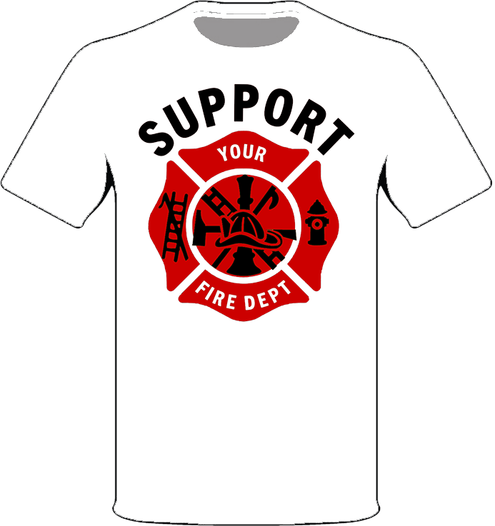 Support Fire Dept T-Shirt