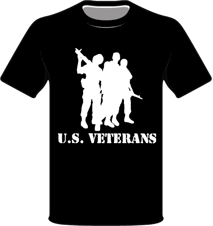 U.S. Veterans Silhouette T-Shirt