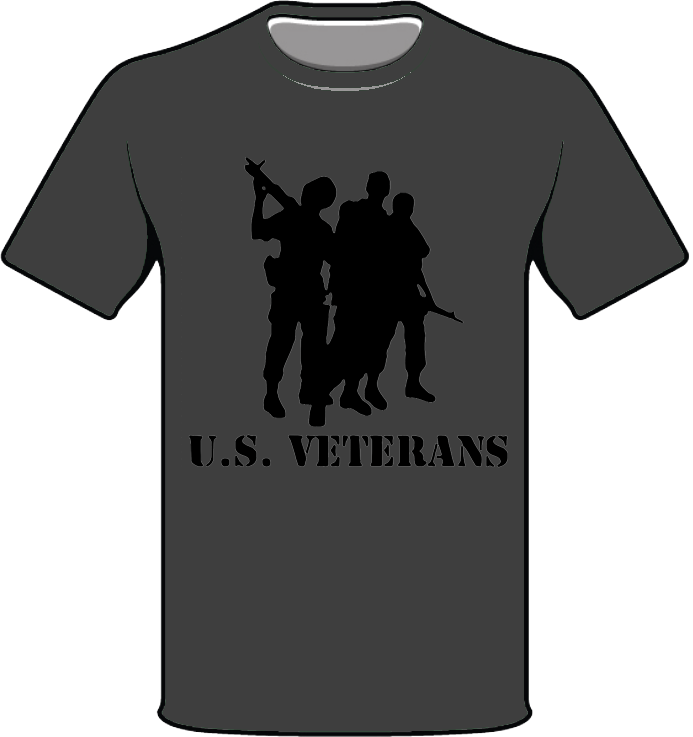 U.S. Veterans Silhouette T-Shirt