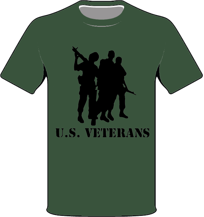 U.S. Veterans Silhouette T-Shirt