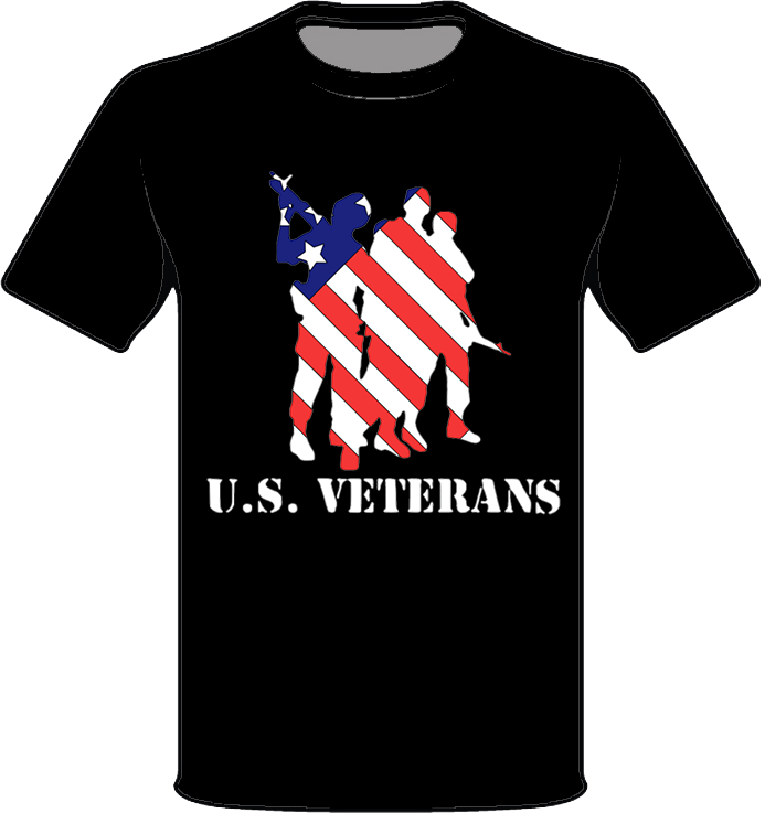 U.S. Veterans Silhouette T-Shirt