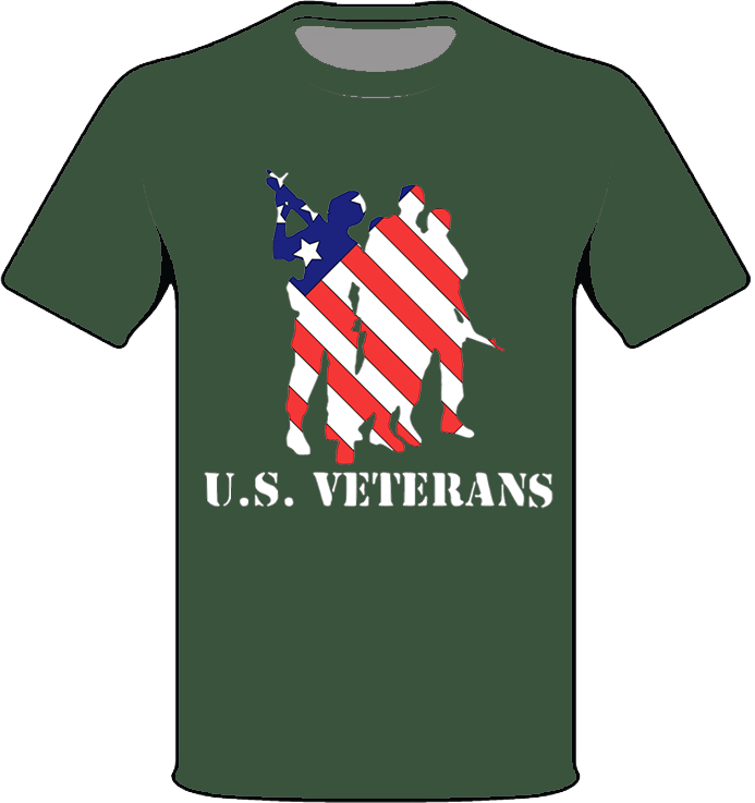 U.S. Veterans Silhouette T-Shirt