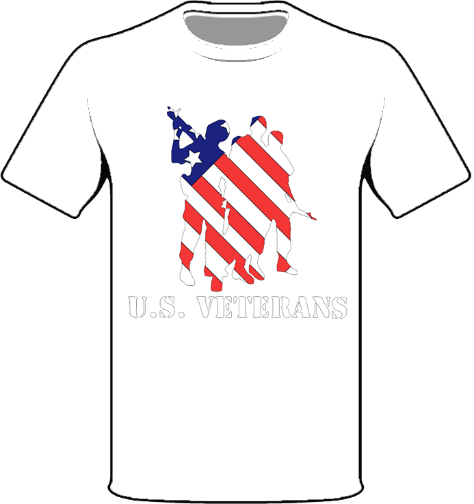 U.S. Veterans Silhouette T-Shirt