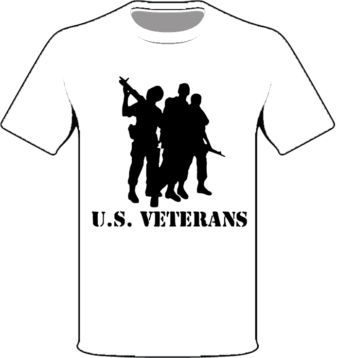 U.S. Veterans Silhouette T-Shirt