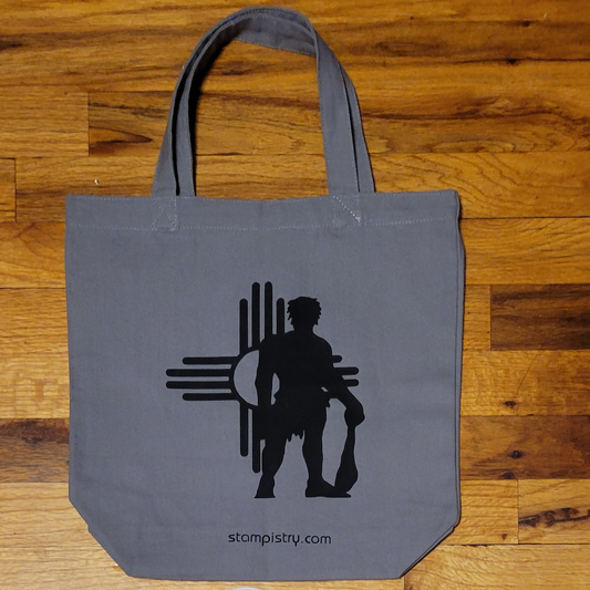 Zia Rising Caveman Tote Bag